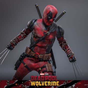 Deadpool Goes Claws Out for New Deadpool & Wolverine Hot Toys Figure