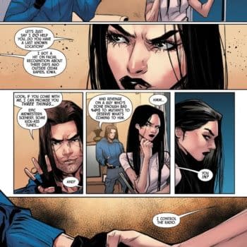 Interior preview page from LAURA KINNEY: WOLVERINE #4 ELENA CASAGRANDE COVER