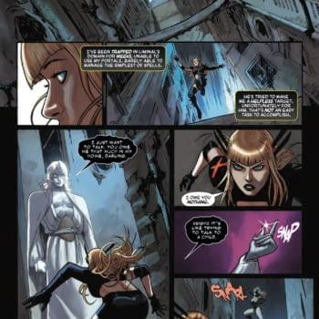 Interior preview page from MAGIK #3 J SCOTT CAMPBELL COVER
