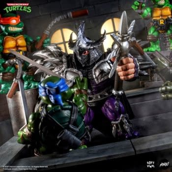 Mondo Summons Teenage Mutant Ninja Turtles Super Shredder Vinyl 