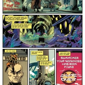 Interior preview page from NYX #9 SARA PICHELLI COVER