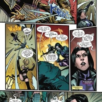Interior preview page from PSYLOCKE #6 MAHMUD ASRAR COVER
