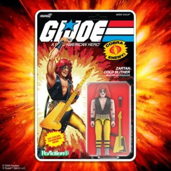 G.I.Joe Cold Slither Zartan ReAction+ Figure Unveiled by Super7 