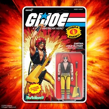 G.I.Joe Cold Slither Zartan ReAction+ Figure Unveiled by Super7 