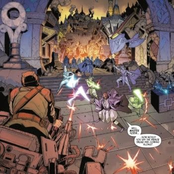 Interior preview page from STAR WARS: JEDI KNIGHTS #1 RAHZZAH COVER