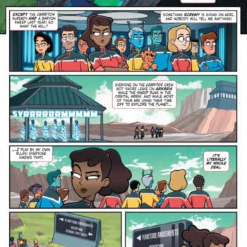 Interior preview page from STAR TREK: LOWER DECKS #5 JACK LAWRENCE COVER