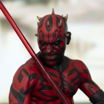 Darth Maul Goes Shirtless with New Star Wars Gentle Giant Statue 