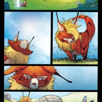 Interior preview page from Thundercats #13