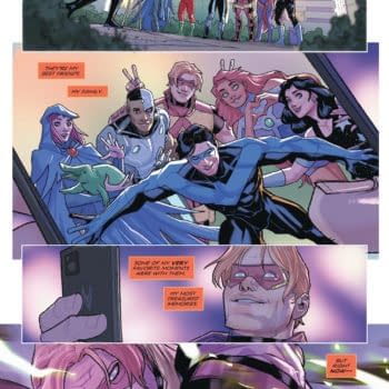 Interior preview page from Titans #21