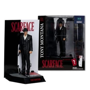 Say Hello to Tony Montana with McFarlane Toys New Scarface Statue 