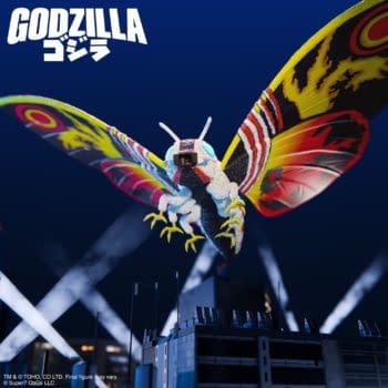 Super7 Builds Up Their Toho Godzilla Ultimates! Collection with Mothra