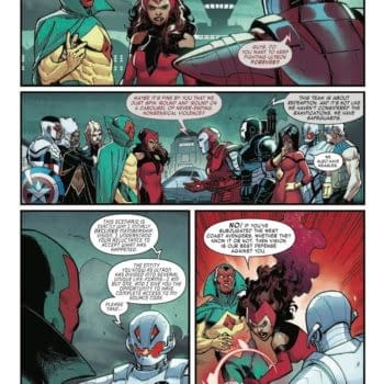 Interior preview page from WEST COAST AVENGERS #6 BEN HARVEY COVER