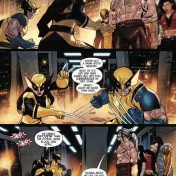 Interior preview page from WOLVERINE #7 MARTIN COCCOLO COVER