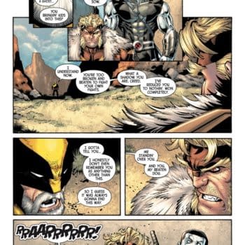 Interior preview page from WOLVERINE REVENGE #5 GREG CAPULLO COVER