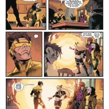 Interior preview page from X-MANHUNT OMEGA #1 GLEB MELNIKOV COVER