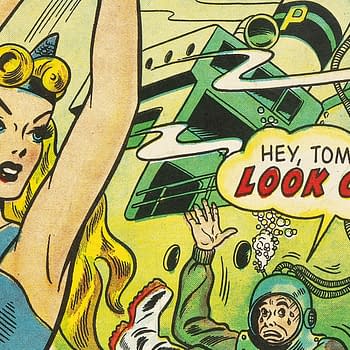 Namora Covers Comic Toons #37 from Bell Features Up for Auction
