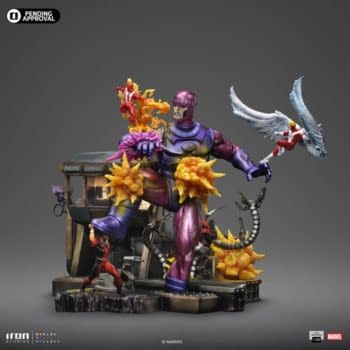 Iron Studios Debuts New Marvel Comics X-Men Danger Room B Statue 