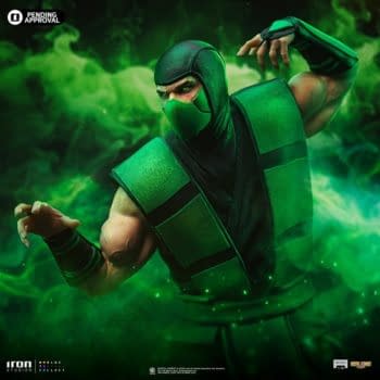New Reptile Mortal Kombat 1/10 Statue Debuts from Iron Studios