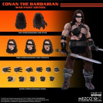 Mezco Toyz Unveils Conan The Barbarian (1982): War Paint Figure