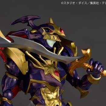 It’s Time to Duel with the Yu-Gi-Oh! Black Luster Soldier Revoltech