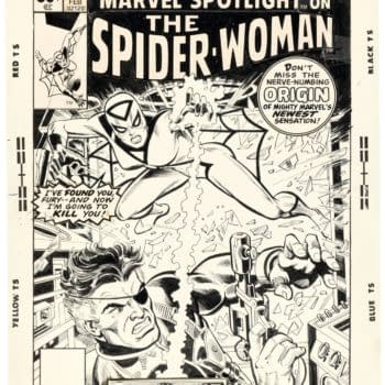 Original Art for First Apperarance of Spider-Woman Sells For $690,000