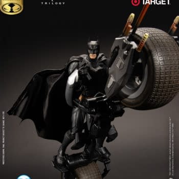 The Dark Knight Rises Batpod and Batman Arrives from McFarlane 