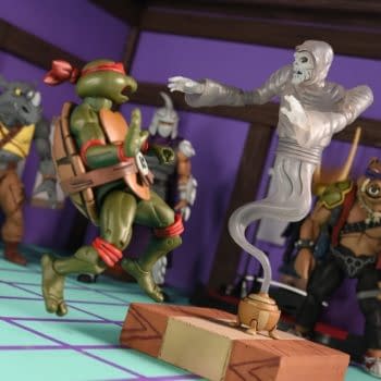 NECA Reveals New TMNT Cartoon Creepy Eddie & Shibano-Sama 2-Pack