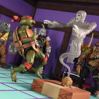 NECA Reveals New TMNT Cartoon Creepy Eddie &#038 Shibano-Sama 2-Pack