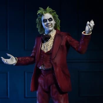 Beetlejuice Suits Up with NECA for New Ultimate Wedding Tuxedo Figure