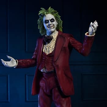 Beetlejuice Suits Up with NECA for New Ultimate Wedding Tuxedo Figure