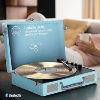MIXX Revival 65 Vinyl Record Player Keeps Music History Alive 