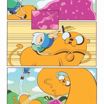 Interior preview page from Adventure Time #1