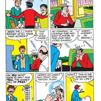 Interior preview page from Archie And Friends Level Up #1