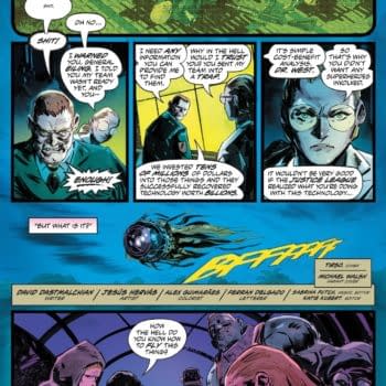 Interior preview page from Creature Commandos #6