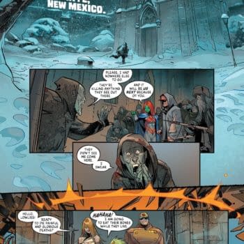 Interior preview page from DC vs. Vampires: World War V #8
