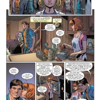 Interior preview page from FANTASTIC FOUR #31 JOSHUA CASSARA COVER