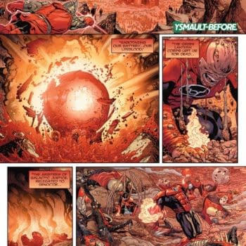 Interior preview page from Green Lantern Corps #3