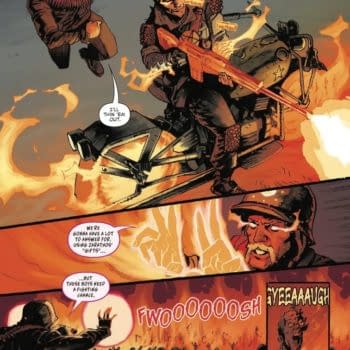 Interior preview page from HELLHUNTERS #5 JONAS SCHARF COVER