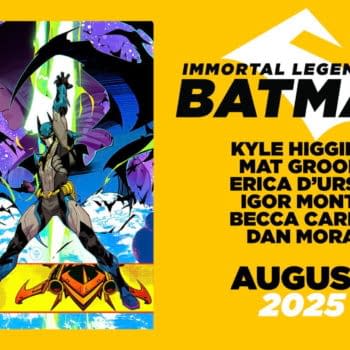 Kyle Higgins And Dan Mora's Immortal Legend Batman Announced At C2E2