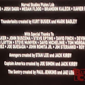 All The Special Thanks Comic Book Creator Credits For Thunderbolts*