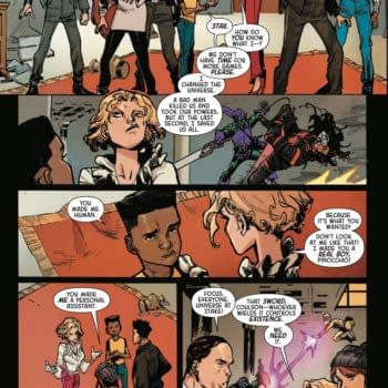 Interior preview page from INFINITY WATCH #4 SALVADOR LARROCA COVER