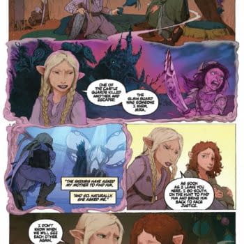 Interior preview page from Jim Henson Presents #3