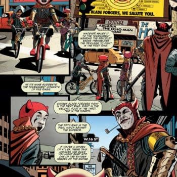 Interior preview page from Blade Forger #2