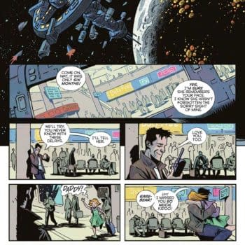 Interior preview page from Missing On The Moon #4