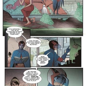 Interior preview page from Gatchaman: Only One Earth #3