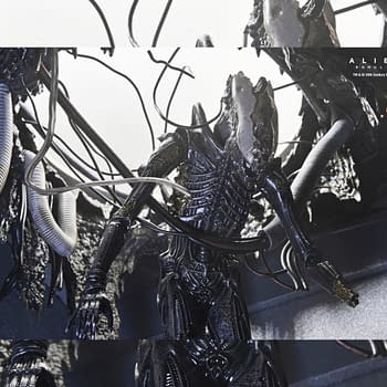 NECA Debuts Deluxe Suspended Lab Xenomorph Alien: Romulus Figure