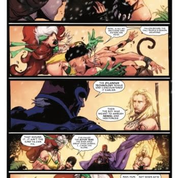 Interior preview page from ROGUE: THE SAVAGE LAND #4 KAARE ANDREWS COVER