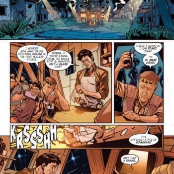 Interior preview page from STAR TREK: DEFIANT #26 MALACHI WARD COVER