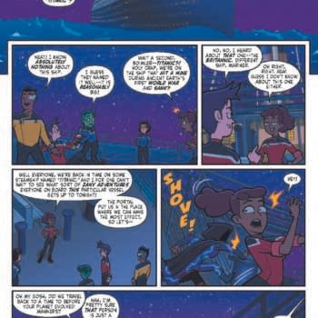 Interior preview page from STAR TREK LOWER DECKS #6 JACK LAWRENCE COVER