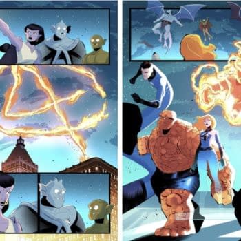 Fantastic Four/Gargoyles Crossover from Marvel, Disney & Dynamite